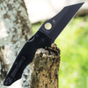 Spyderco Yojumbo C253GPBBK, 3.98" CPM S30V Black Plain Blade, Black G-10 Handle