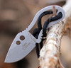 Doug Ritter RSK® Mk5 Survival Knife, 1.75" Stonewashed Fixed Blade, Black Sheath