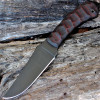 Winkler Knives Belt Knife 9.25" Fixed Blade Sculpted Maple Handle