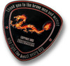 Spyderco Fire Dragon 2021 Challenge Coin COINFD, "Thank you to the brave men and women who fight the beast every day"