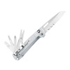 Leatherman Free K4x (832660), 3.3" 420HC SS Combo Blade, 9 Tools, Silver Aluminum Handle