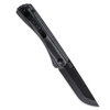 Kizer Cutlery Vanguard Pinch (KIV3009N4) 3" Bohler N690 Black Straight Back Plain Blade, Black Micarta Handle