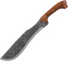 Condor Vipera Machete CTK2820-12.8HC, 12.88" 1075 High Carbon Snake Skin Blade, Checkered Walnut Handle
