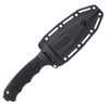 SOG Seal FX - USA Made 17-21-02-57, 4.3" CPM S35VN Black Tanto Fixed Blade, Black GRN Handle, Black Kydex Sheath