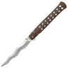 Cold Steel 6" Kris Ti-Lite Folding Knife 26SXK6S, 6" AUS-10A Satin Serrated Blade, Flat Dark Earth Zytel Handle