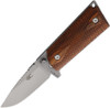 Ultimate Equipment M1911 Compact Hammerhead UECLW, 4.2" 440C Stainless Satin Plain Blade, Brown Checkered Walnut Handle