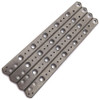 Flytanium Stonewashed Titanium Handles - for Kershaw Lucha Balisong, lucha 5150, balisong, butterfly knife
