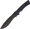 Spartan Blades Machai Fixed Blade 2BKBK, 6.6" 1095 Cro-Van Black Plain Blade, Black Micarta Handle
