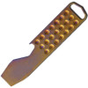 EOS Mako Keychain Tool EOSMAKOF, Titanium Construction, Flame Anodized Contruction