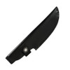 Buck Knives 104 Compadre Camp Knife, 4.5" 5160 Spring Steel Cerakote Cobalt Coated Blade, Natural Canvas Micarta Handle, Black Leather Belt Sheath