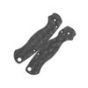 Flytanium Raindrop Carbon Fiber Scales - for Spyderco Paramilitary 2 Knife