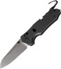 Hogue Trauma First Response Tool (HO34776) 3.5" Bohler N690 Stonewashed Sheepsfoot Plain Blade, Black G-10 Handles