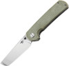 Bestech Knives Sledgehammer BTKG31D, 3" D2 Stonewashed Satin Plain Blade, Natural Micarta Handle
