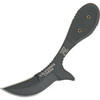 Tops California Cobra (TPCALCO01) 3" 1095 Black Traction Coated Trailing Point Plain Blade, Black G-10 Handle, Black Kydex Sheath