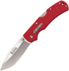 Cold Steel Slock Master CS23JK, 3.50" 8Cr13MoV Satin plain Blade, Red GFN Handles