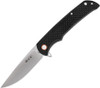 Buck Knives Haxby 0259CFS, 3.875" 7Cr Stainless Steel Satin Drop Point Blade, Carbon Fiber Handles