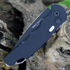 Pro-Tech T503 Tactical Response 5, 3.25" CPM-S35VN Black DLC Drop Point Blade, Black Aluminum Handle