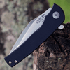 Ontario Carter Trinity ON8877, 3" AUS-8 Satin Blade, Black G-10 & Titanium Handles