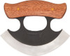 United Cutlery Bushmaster Ulu 5.5" Rough Forged Brown Wood UC3439