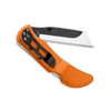 Outdoor Edge RazorWork 3.0" 420J2 stainless with black oxide coating, Orange Grivory Handle - RW30-70C