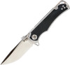 Krudo Knives Karsino 10 - Black G-10 and Ti (3.50" Satin) KSIN889
