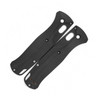 Flytanium Crossfade Black G-10 Scales - for Benchmade Bugout