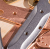 Flytanium Stonewashed Titanium Scales - for Benchmade Mini Osborne 945