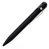 Bastion Bolt Action Pen - Jet Black 5.25" Aluminum Body Fine Point - Black Ink