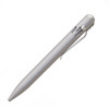 Bastion Bolt Action Pen - Classic Silver (5.25" Aluminum Body) Fine Ballpoint Pen - Black Ink