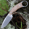 LionSteel H2 Natural Canvas Micarta (2.95" Drop Point SW) H2 CVN