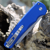 Pro-Tech Malibu Folding Knife - Blue (3.25" CPM-20CV SW Reverse Tanto) 5201-BLUE