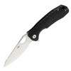 Honey Badger Small Leaf Flipper - Black FRN (2.8" 8Cr13MoV Satin) HB1308