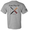 Bear & Son "Just Flip It" Balisong - Gray T-Shirt (X-Large)