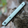 Boker Plus Kwaiken Air Flipper (01BO343) 3.54" VG-10 Blackwashed Trailing Point Blade, Jade G-10 Handles