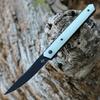 Boker Plus Kwaiken Air Flipper (01BO343) 3.54" VG-10 Blackwashed Trailing Point Blade, Jade G-10 Handles