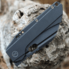 WE Knife Roxi 3 - Blk Ti (3" Blk SW CPM S35VN) WE19072-2 | Pre-Order