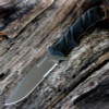 Kilimanjaro, 910094, Shira Survival Knife, Partially Serrated, Black Handle