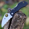 Spyderco Manbug - Blk FRN (1.9" VG-10 Serrated) MBKWS