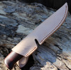 Helle Gro Fixed Blade - Birch Wood (3.5" Sandvik 12C27 Satin) Leather Sheath