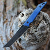 Jake Hoback Goliath Fixed Blade - Blue G10 (3.25" CPM 20CV Blk) Black Kydex