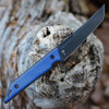 Jake Hoback Goliath Fixed Blade - Blue G10 (3.25" CPM 20CV Blk) Black Kydex