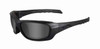 Wiley X Gravity Black Ops Smoke Grey Lens Matte Black Frame