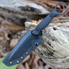 Toor Knives Serpent Shadow Black - Blk G-10 (3.8" CPM 3V Blk Tanto)