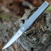 CRKT CEO Compact Gentleman's (CR7095) 2.61" 1.4116 Two-Toned Drop Point Plain Blade, Blue Glass Reinforced Nylon Handle