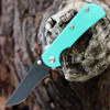 Toor Knives Chasm R - Teal 6AL-4V Ti (3.25" CPM 154 Blk)