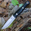 Bark River Ultra Lite Bushcrafter - Blk Canvas Micarta (3.25" CPM-3V Satin)