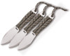 SOG Fling 3 Piece Throwing Knives - Camo Paracord (4.6" 9Cr18MoV  Satin Dagger) FX41N-CP