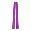 Flytanium Limited Edition "Shatter" Handles (Purple) - Kershaw Lucha Balisong