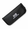 WE Knife Black Nylon Knife Zippered Pouch With Polishing Cloth And Stickers - WE-01