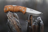 Helle Nipa Folding Knife - Curly Birch w/Clip (2.75" 12C27 SS) - NIPA